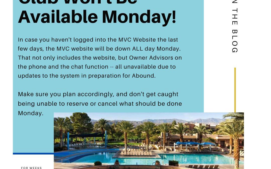 Marriott Owners, Be Prepared Before Monday!